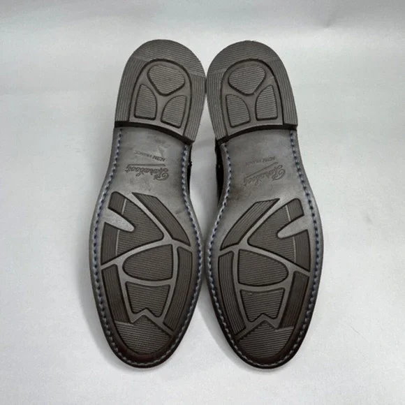 Paraboot Cousu Derby Men's Size 8.5 Brown Leather Wing Tip Goodyear Dress Shoes